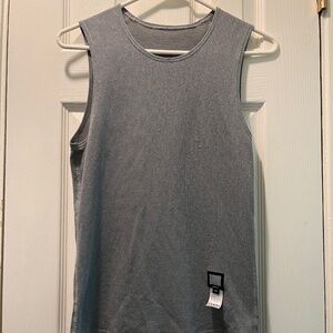 ORNOT MERINO BASE LAYER TANK - GRAVEL- SM